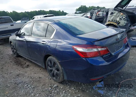 2016 Honda Accord Sport z USA, uszkodzony, nr VIN 1HGCR2F53GA185880